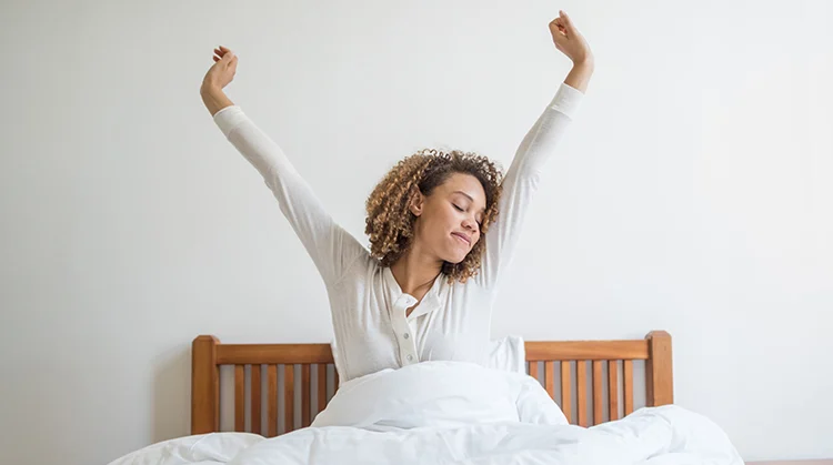 relaxing bedtime routine, natural sleep, calm sleep environment